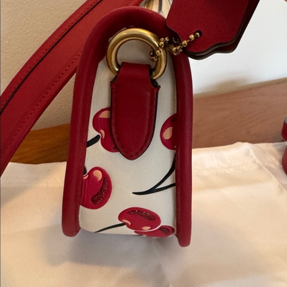 Coach Cherry Swinger Handbag New CZ492 - Picture 7 of 16